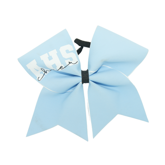 Custom Ribbon Softball Bow