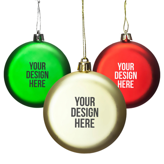 Christmas Disk Ornaments