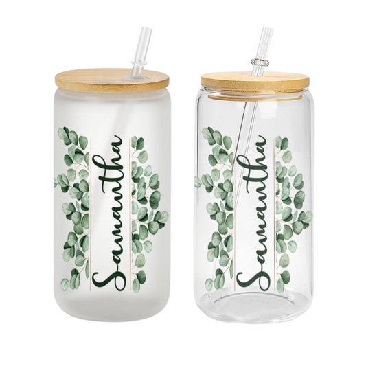 Glass Can or Glass Cup